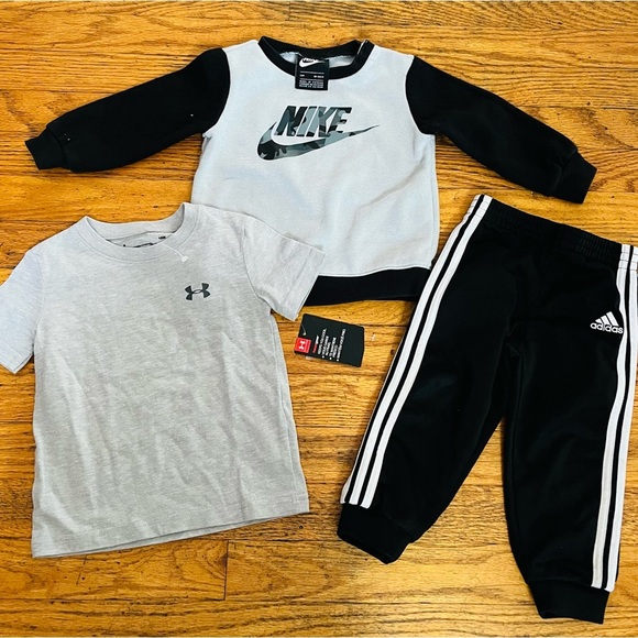 Nike track suit jacket pants Set athletic 5 piece bundle size 18 months FALL - Picture 6 of 10